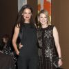 Katie Holmes et Lizzie Tisch à la soirée caritative "Skin Cancer" organisée à l'hôtel "Mandarin Oriental" à New York, le 21 octobre 2014.