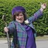 Susan Boyle pose aux jeux West Lothian Highland Games and British Pipe Band Championships à Meadow Park, Bathgate, le 31 mai 2014