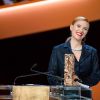 Scarlett Johansson aux César 2014.