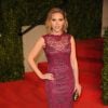 Scarlett Johansson à la Vanity Fair Oscar party 2011.