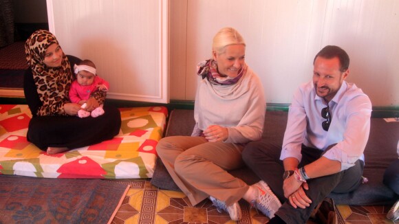 Haakon et Mette-Marit de Norvège : Deux journées avec les réfugiés en Jordanie