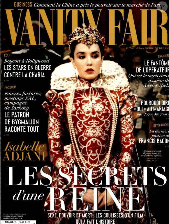 Le magazine Vanity Fair, édition française, du mois de novembre 2014