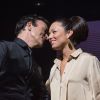 Exclusif - Tony Carreira, Natasha St-Pier - Tony Carreira en concert au Palais des congrès à Paris le 18 octobre 2014.