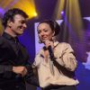 Exclusif - Tony Carreira, Natasha St-Pier - Tony Carreira en concert au Palais des congrès à Paris le 18 octobre 2014.