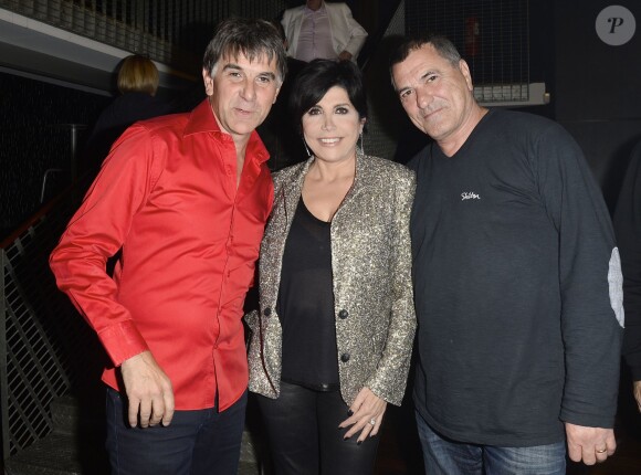 Exclusif - Tex, Liane Foly et Jean-Marie Bigard - Backstage du spectacle "Les Eternels du Rire" à Lille le 23 octobre 2014