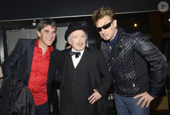 Exclusif - Tex, Popeck et Didier Gustin - Backstage du spectacle "Les Eternels du Rire" à Lille le 23 octobre 2014