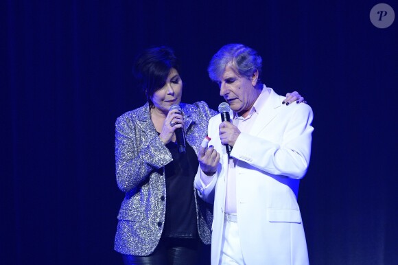 Exclusif - Liane Foly et Bernard Menez - Première date pour le spectacle "Les Eternels du Rire" à Lille le 23 octobre 2014