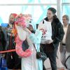 Miley Cyrus arrive à l'aéroport de Sydney le 25 octobre 2014.