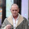 Paul Gascoigne à Londres, le 25 mas 2013 après un déjeuner avec son ex-femme Sheryl