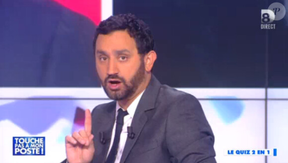 Cyril Hanouna présente Touche pas à mon poste, le lundi 27 octobre 2014.