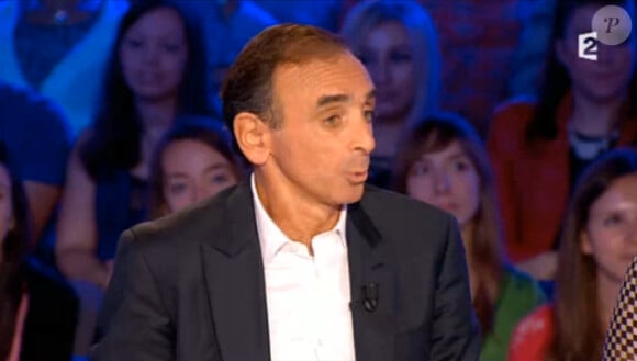 Eric Zemmour dans On n'est pas couché, le samedi 4 octobre 2014.