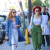 Rumer Willis et ses soeurs Tallulah et Scout à Los Angeles, le 27 octobre 2014.