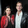 Andrea Casiraghi et sa femme Tatiana Santo Domingo lors d'un dîner chez Castel après l'inauguration du nouveau flagship Moncler, rue du Faubourg Saint-Honoré à Paris, le 26 septembre 2013. Le couple attend son second enfant pour février 2015.