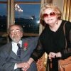 Serge Regianni et son épouse Noëlle Adam, à Paris le 23 octobre 1998