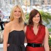 Gwyneth Paltrow et Vinessa Shaw en mai 2008 à Cannes pour Two Lovers de James Gray