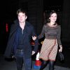 Sophie Ellis Bextor et son mari arrivent à la soirée Burberry à Londres le 3 novembre 2014