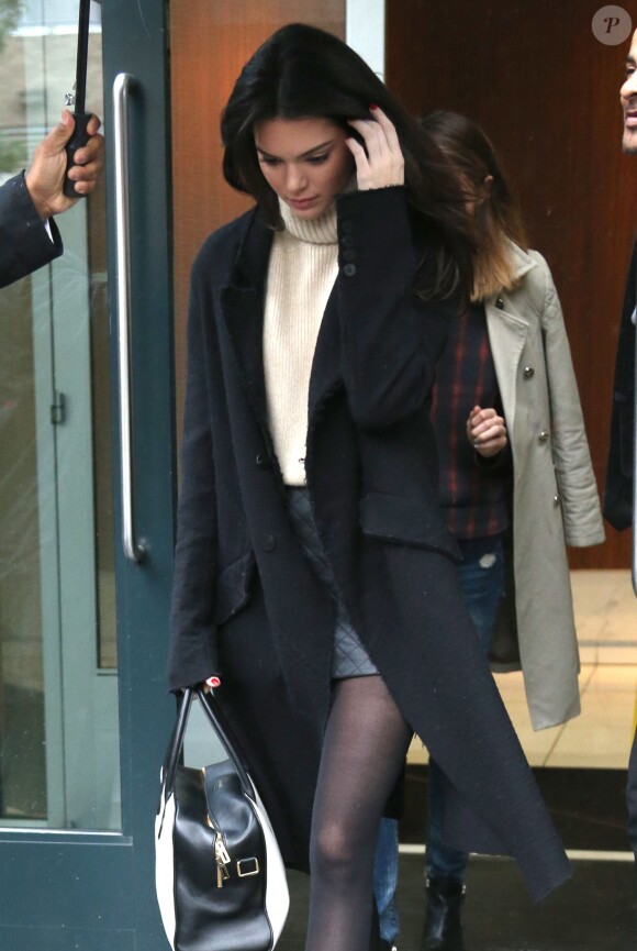 Kendall Jenner dans les rues de New York, le 23 octobre 2014.