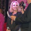 Britney Spears reçoit les clés de la ville de Las Vegas, le 5 novembre 2014.