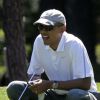 Barack Obama à Oak Bluffs, le 9 août 2014. 