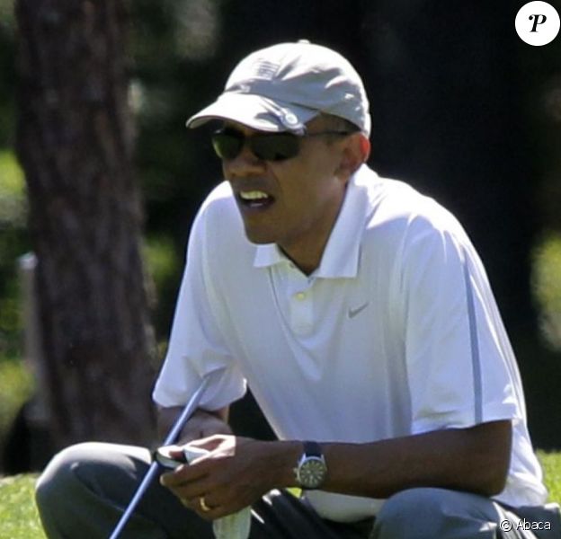 Barack Obama &agrave; Oak Bluffs, le 9 ao&ucirc;t 2014.&nbsp;