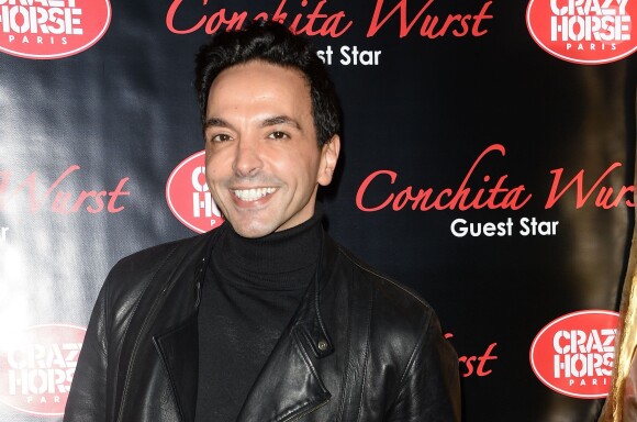 Kamel Ouali à la première du show de Conchita Wurst au Crazy Horse à Paris, le 9 novembre 2014.