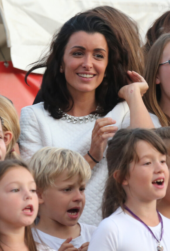 La chanteuse Jenifer Bartoli à Ajaccio, le 5 octobre 2014.