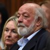 Barry et June Steenkamp, les parents de Reeva, au ribunal de Pretoria, le 11 septembre 2014 durant le procès d'Oscar Pistorius accusé du meurtre de leur fille