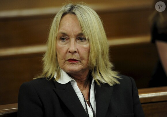 June Steenkamp au tribunal de Pretroia, le 18 mars 2014