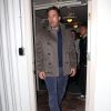 Ben Affleck - Ben Affleck et sa femme Jennifer Garner ont dîné avec leurs amis Emily Blunt, son mari John Krasinski Matt Damon et sa femme Luciana Barroso au restaurant Madeo à West Hollywood, le 12 novembre 2014.