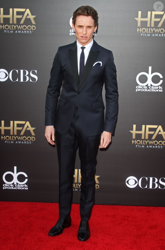 Eddie Redmayne assiste à la cérémonie des Hollywood Film Awards à l'Hollywood Palladium. Hollywood, le 14 novembre 2014.