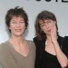 Jane Birkin et sa fille Kate Barry à Paris le 23 mai 2007