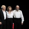 Michel Piccoli, Jane Birkin et Hervé Pierre revisitent les poèmes de Gainsbourg au théâtre Liberté à Toulon le 11 novembre 2014