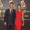 Cristiano Ronaldo et Irina Shayk, heureux à la soirée de remise des trophées de la Liga, à Madrid le 27 octobre 2014
