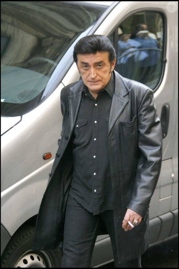Dick Rivers à Paris, le 4 juin 2007. 