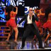 Pitbull sur la scène des Annual Latin Grammy Awards au MGM Grand Garden Arena à Las Vegas, le 20 novembre 2014.