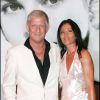 Patrick Sébastien et sa femme Nathalie à Monaco, le 27 juillet 2007.