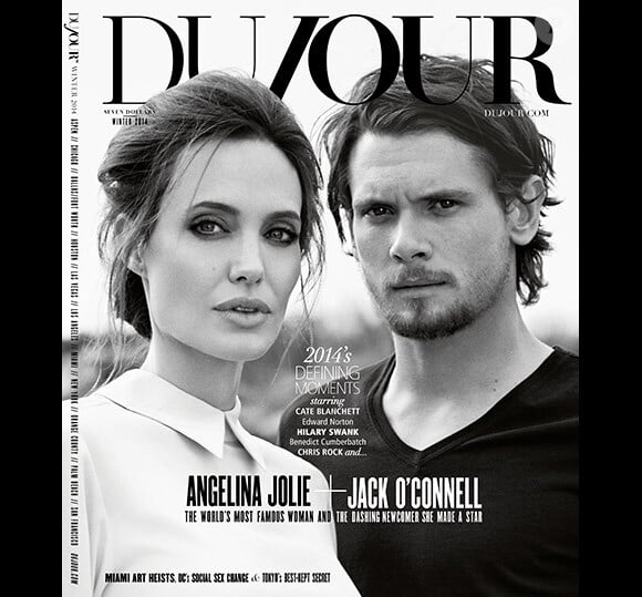 Angelina Jolie en couverture du magazine DuJour.