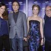 Zoé Félix, Alain Chamfort, Natacha Régnier et Jean Becker lors de l'ouverture du Festival du Cinéma et Musique de Film de la Baule jeudi 20 novembre 2014 au cinéma le Gulf Stream