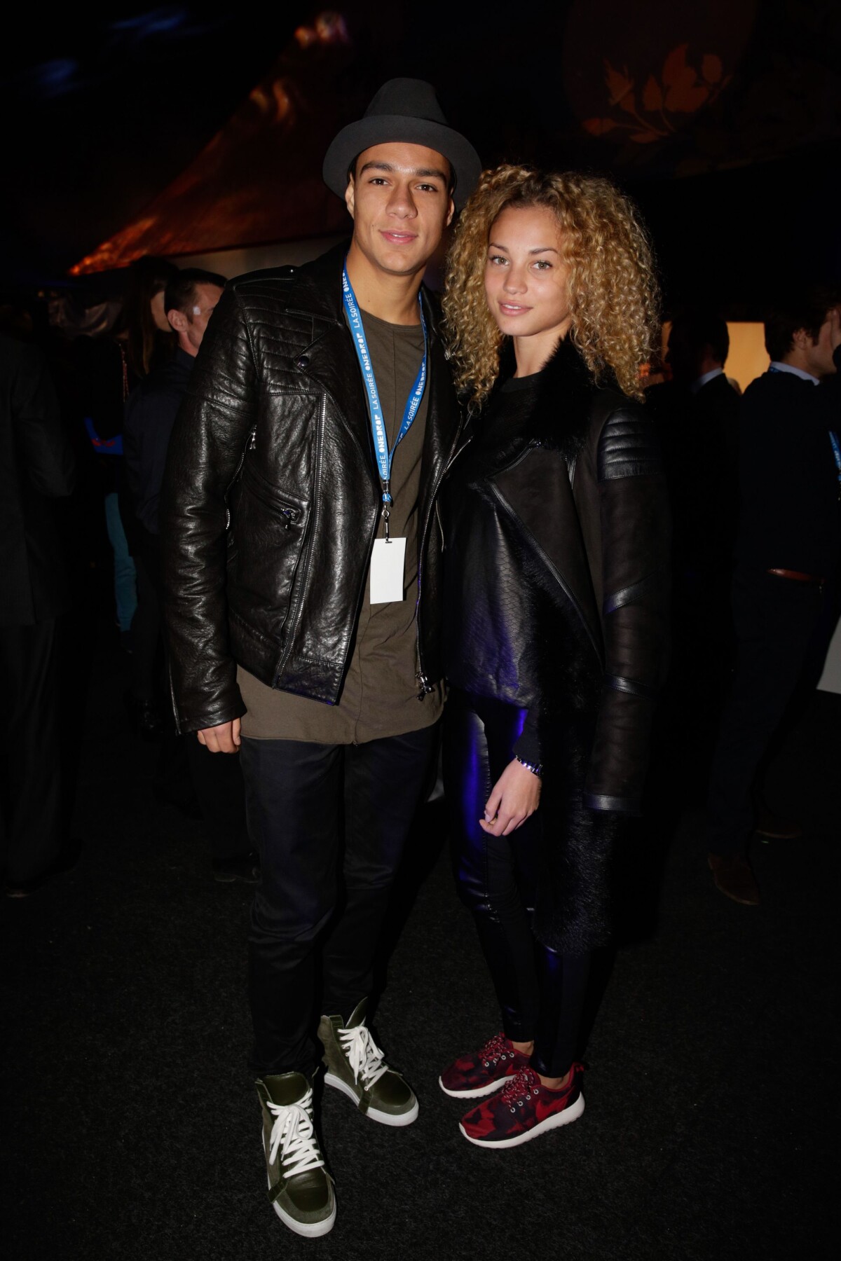 Photo : Stéphanie Bertram Rose et Gregory Van der Wiel - photo issue du  compte Instagram de la jeune fille et publiée le 11 août 2014 - Purepeople