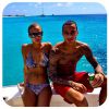 Gregory Van der Wiel et sa compagne Stéphanie Bertram Rose - photo issue du compte Instagram du joueur du PSG le 24 décembre 2013