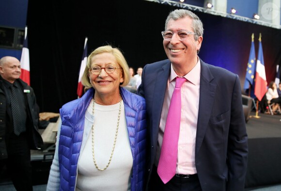 Patrick et Isabelle Balkany lors du meeting de Nicolas Sarkozy, le 25 novembre 2014 à Boulogne