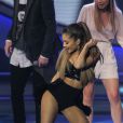 Ariana Grande participe à l'émission Swedish Idol sur la TV4 à Stockholm le 17 octobre 2014