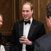 Le prince William officiait le 25 novembre 2014 lors des 2e Tusk Conservation Awards du Tusk Trust au Claridge's à Londres, sans son épouse Kate Middleton.