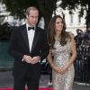 Kate Middleton faisait le 12 septembre 2013 son grand retour officiel après la pause maternité auprès du prince William pour les premiers Tusk Conservation Awards.