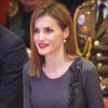 La reine Letizia d'Espagne à la 17e Conférence nationale sur le bénévolat, le 27 novembre 2014 à l'Université des Iles Baléares à Palma de Majorque.