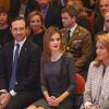 La reine Letizia d'Espagne à la 17e Conférence nationale sur le bénévolat, le 27 novembre 2014 à l'Université des Iles Baléares à Palma de Majorque.