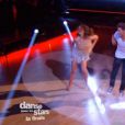 Rayane Bensetti et Denitsa Ikonomova pour un jive endiablé  dans la finale de Danse avec les stars 5 sur TF1, le samedi 29 novembre 2014 