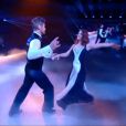Rayane Bensetti et Denitsa Ikonomova d   ans Danse avec les stars 5, la finale, sur TF1, le samedi 29 novembre 2014 