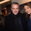 Exclusif - David Brécourt et Shirley Bousquet assistent à la soirée d'inauguration du nouveau concept store Premium Lacoste, situé Rue de Sèvres, à Paris. Le 2 décembre 2014.