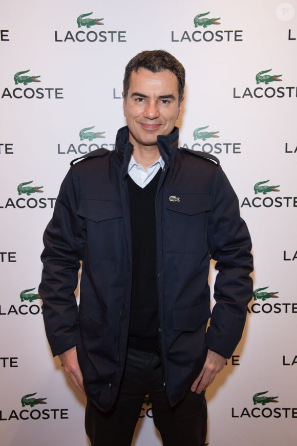 Exclusif - Laurent Luyat assiste à la soirée d'inauguration du nouveau concept store Premium Lacoste, situé Rue de Sèvres, à Paris. Le 2 décembre 2014.